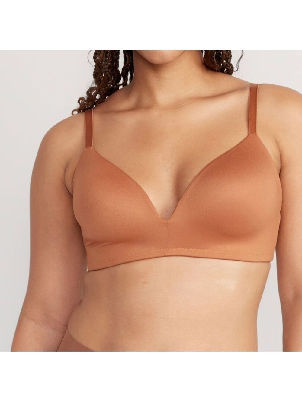 44DD • Old Navy • Wireless Full-Coverage Molded Bra - Cocoa mocha